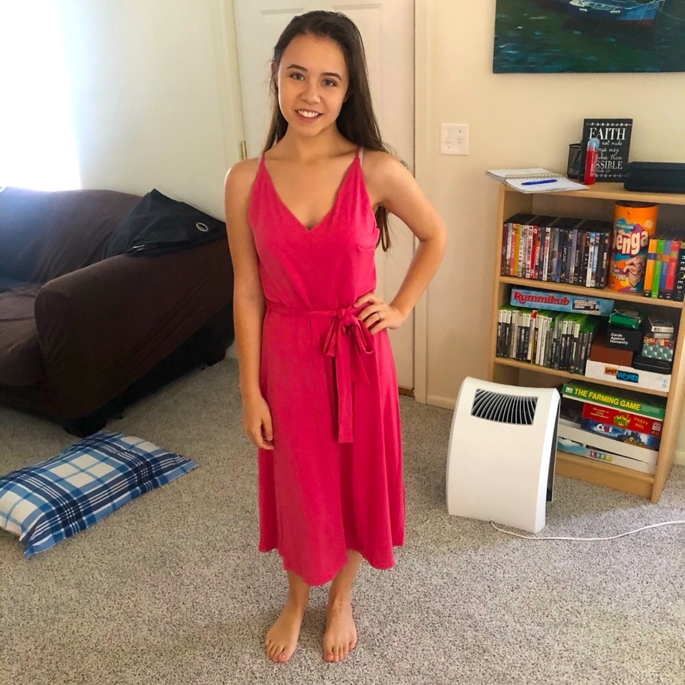 Pink, light summer dress!!